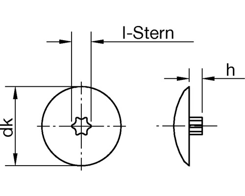 Afdekkap voor I-Star T 25, wit kunststof, 200 stuks