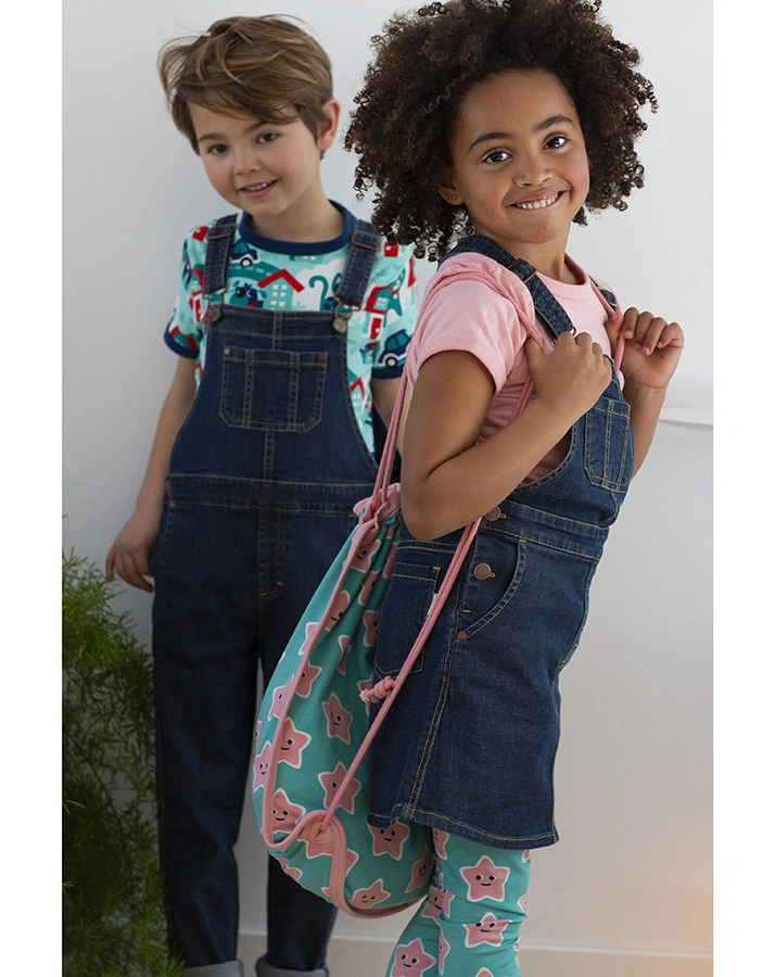 Jeans-Kleid PINAFORE in medium dark blue