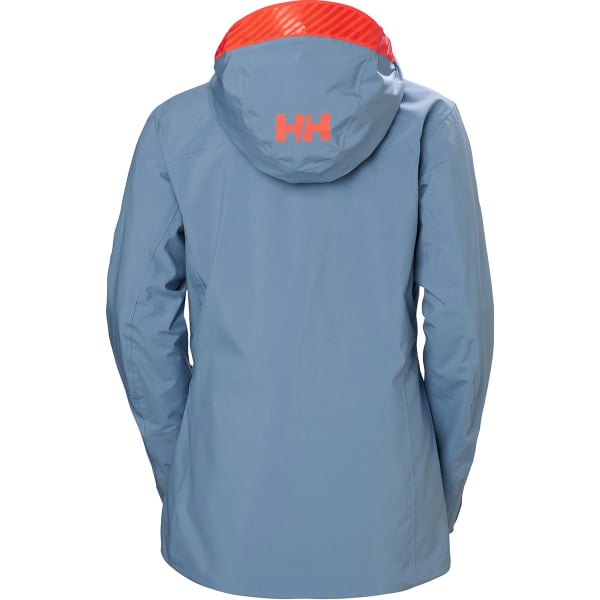 Veste de ski HELLY HANSEN W POWDERQUEEN INFINITY JACKET BLUE FOG