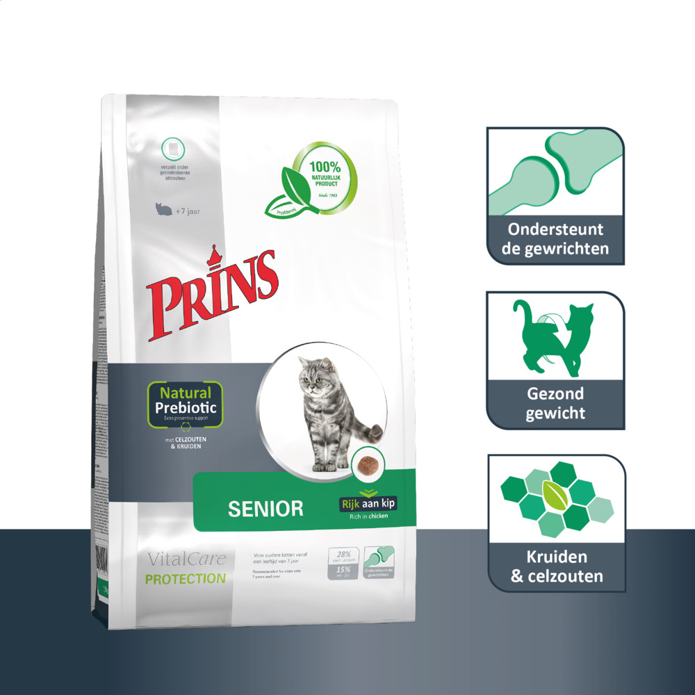 Prins VitalCare Protection Senior Kattenvoer 1,5 kg