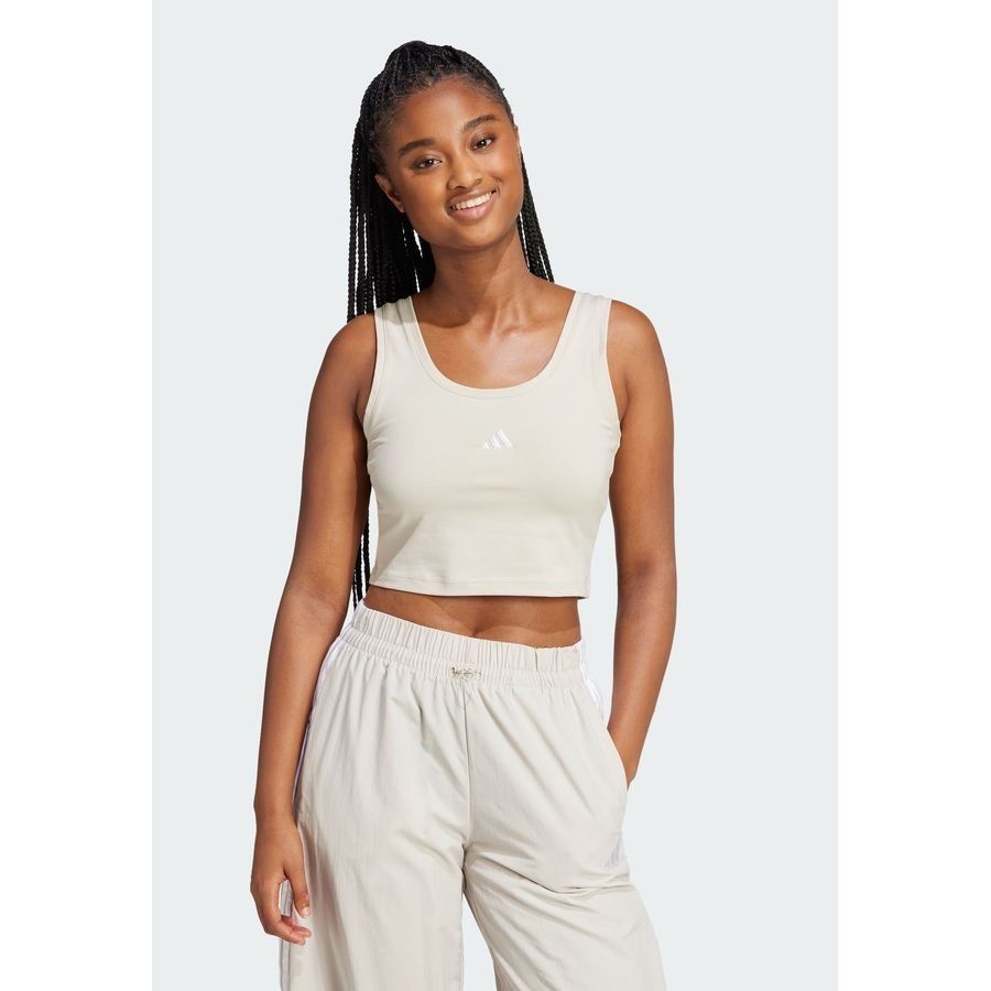Adidas Essentials Small Logo Cotton Lifestyle Tank Top