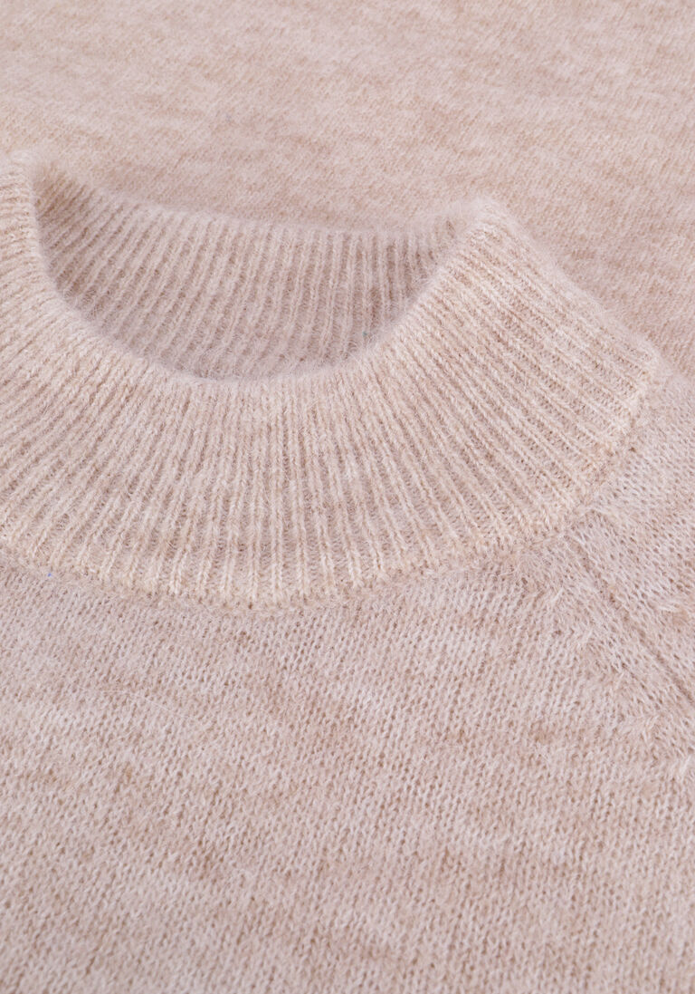 SELECTED FEMME beige selected femme trui lulu ls knit high neck b