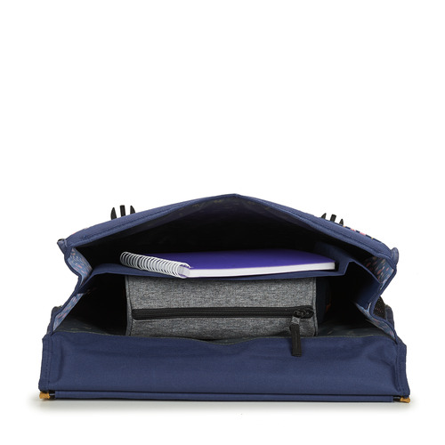 Pol Fox - CARTABLE HAPPY BLUE 35 CM - Marine