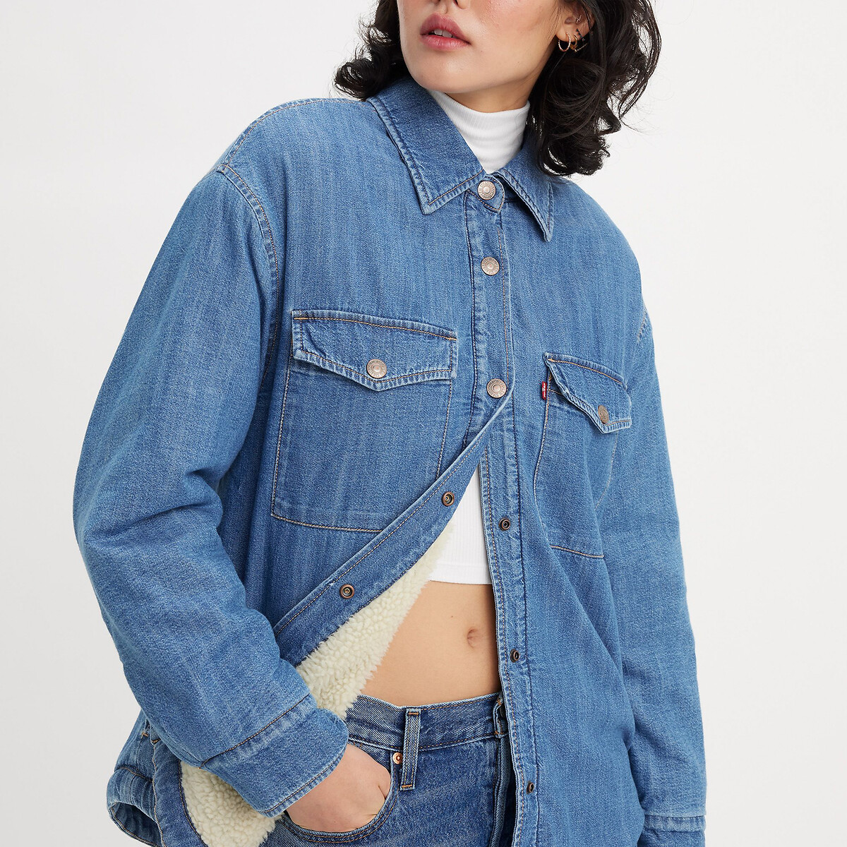 LEVI'S<br>Nola com bainha oversized