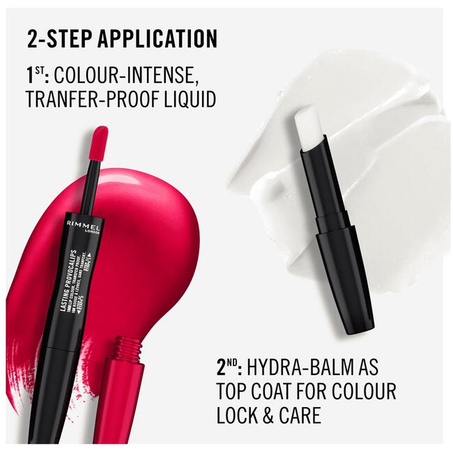 Rimmel London Lasting Provocalips Lippenstift 500 Kiss The Town Red