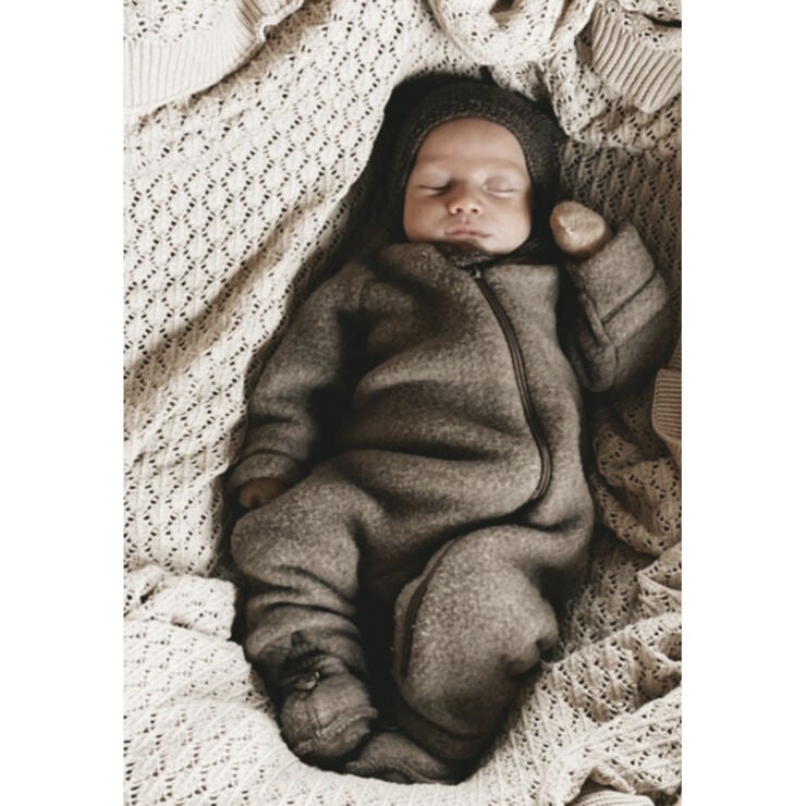 Mikk-Line Wool Baby Suit Melange denver
