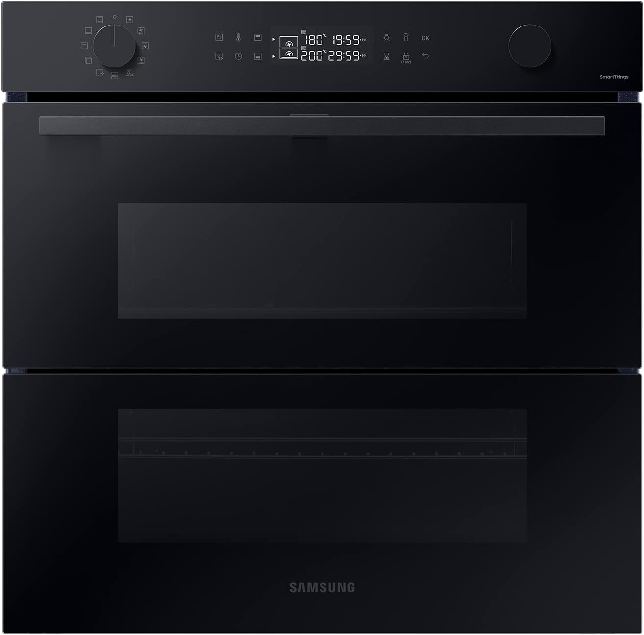 NV7B45502AK/U1 Einbaubackofen,76 ℓ, Dual Cook Flex, Pyrolytische Selbstreinigung, SmartThings Cooking, XXL-Garraum