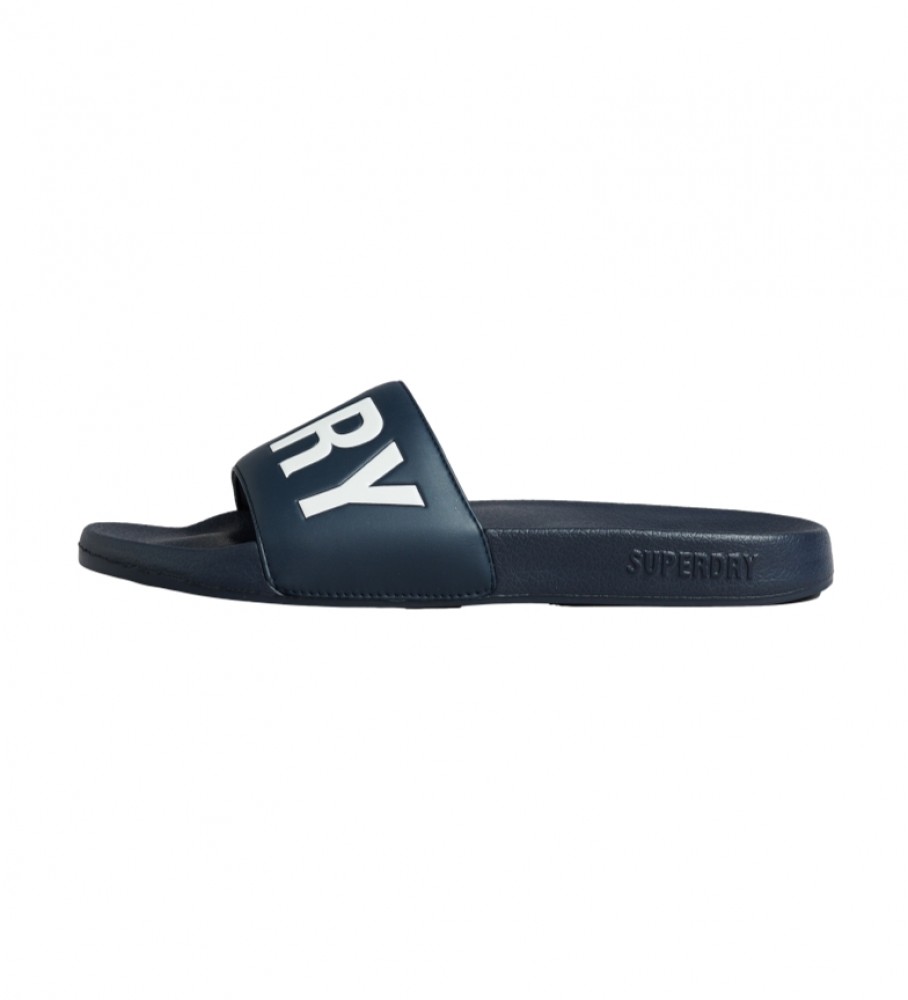 Superdry Chanclas de piscina Code Core marino