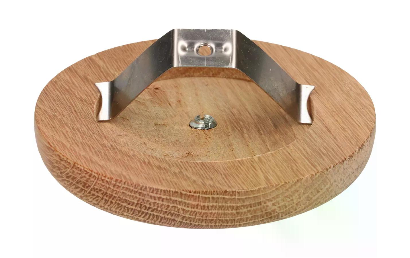 Deckenrosette Ø 94 mm, HolzDeckenrosette mit Federbügel