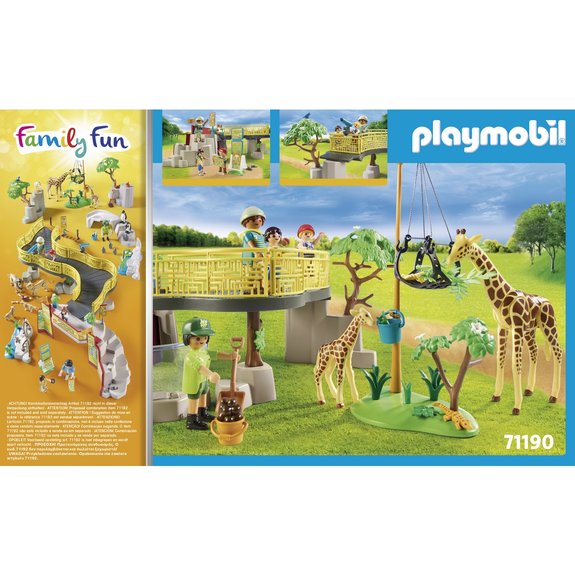 Ménagerie Playmobil Familly Fun 71190