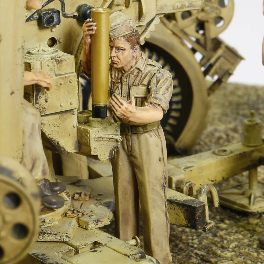 1:32 Dt. Flak 36/18 m. Sd. 202 Anh. DAK