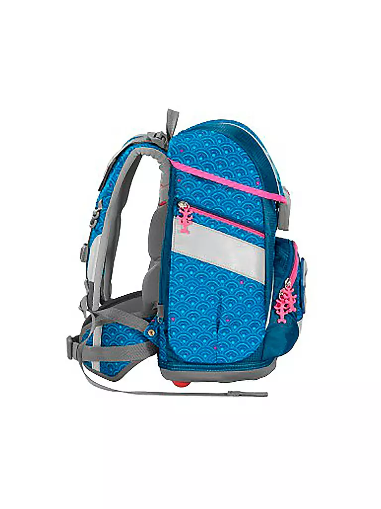 STEP BY STEP Schultaschen Set 6tlg 2in1 Plus Dolphin Pippa türkis