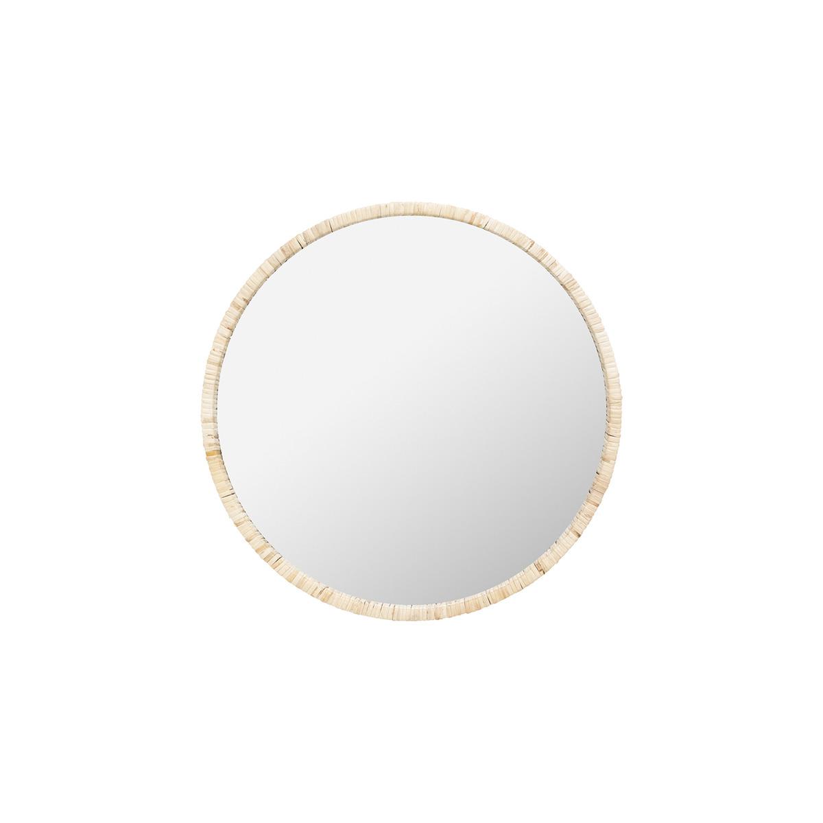 MIROIR ROTIN JESSY D.45CM