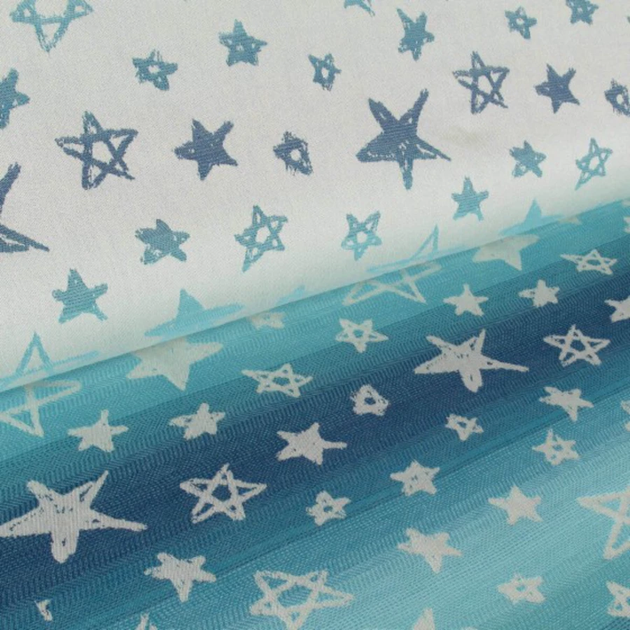 Hoppediz Neugeborenen Babytrage Primeo Jacquard Singapur Blue