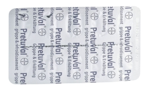 PRETUVAL Grippe und Erkältung Filmtabletten, 20 Stück