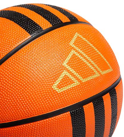 adidas Performance Basketbold - 3S Rubber X3 - Orange/Sort