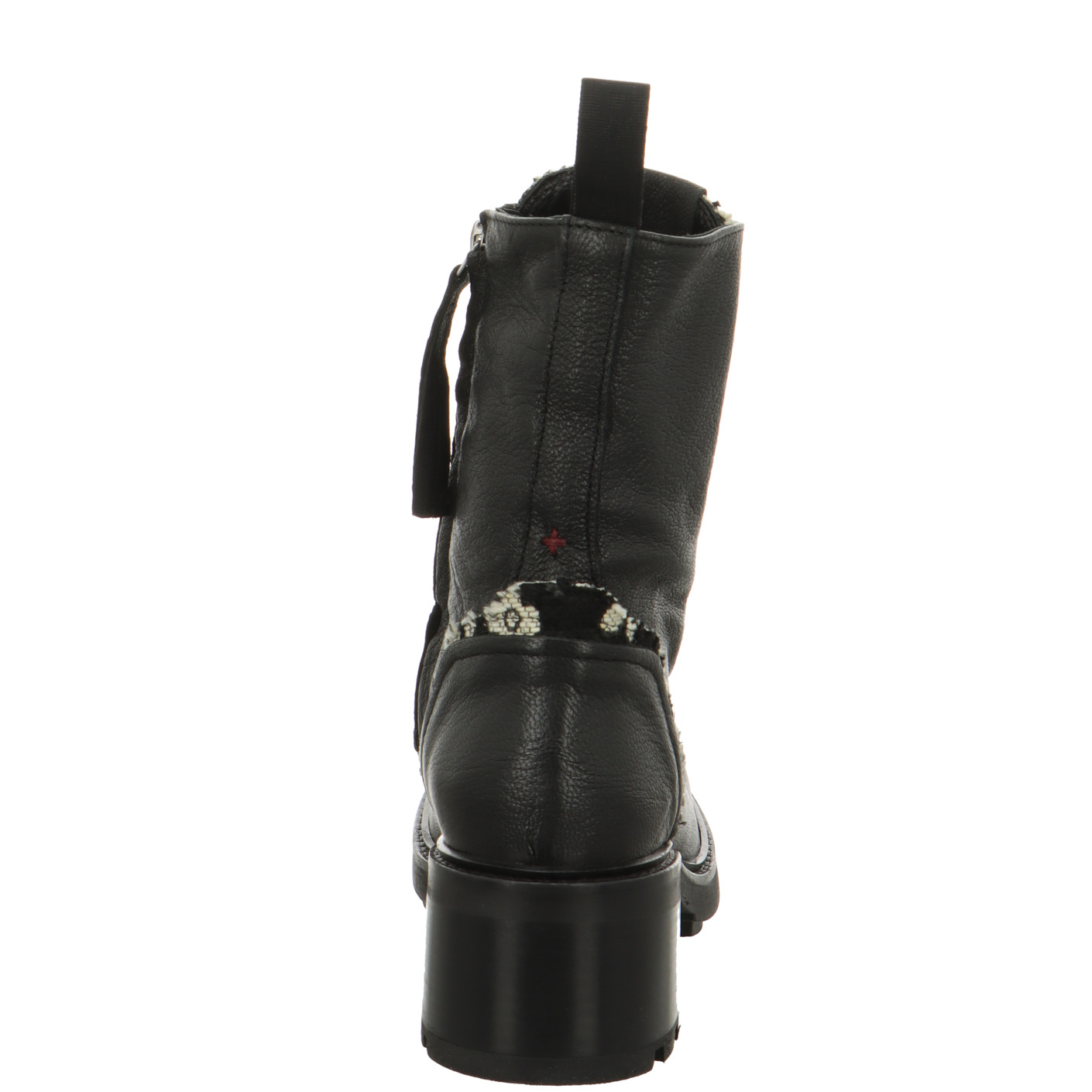Schnürboots schwarz