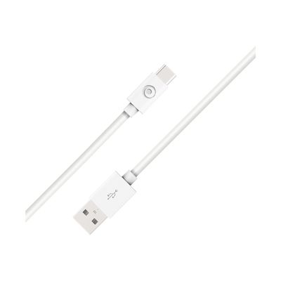 Bigben Connected - Câble USB A/USB C - 1.2 m - 3A - Recyclé - Blanc
