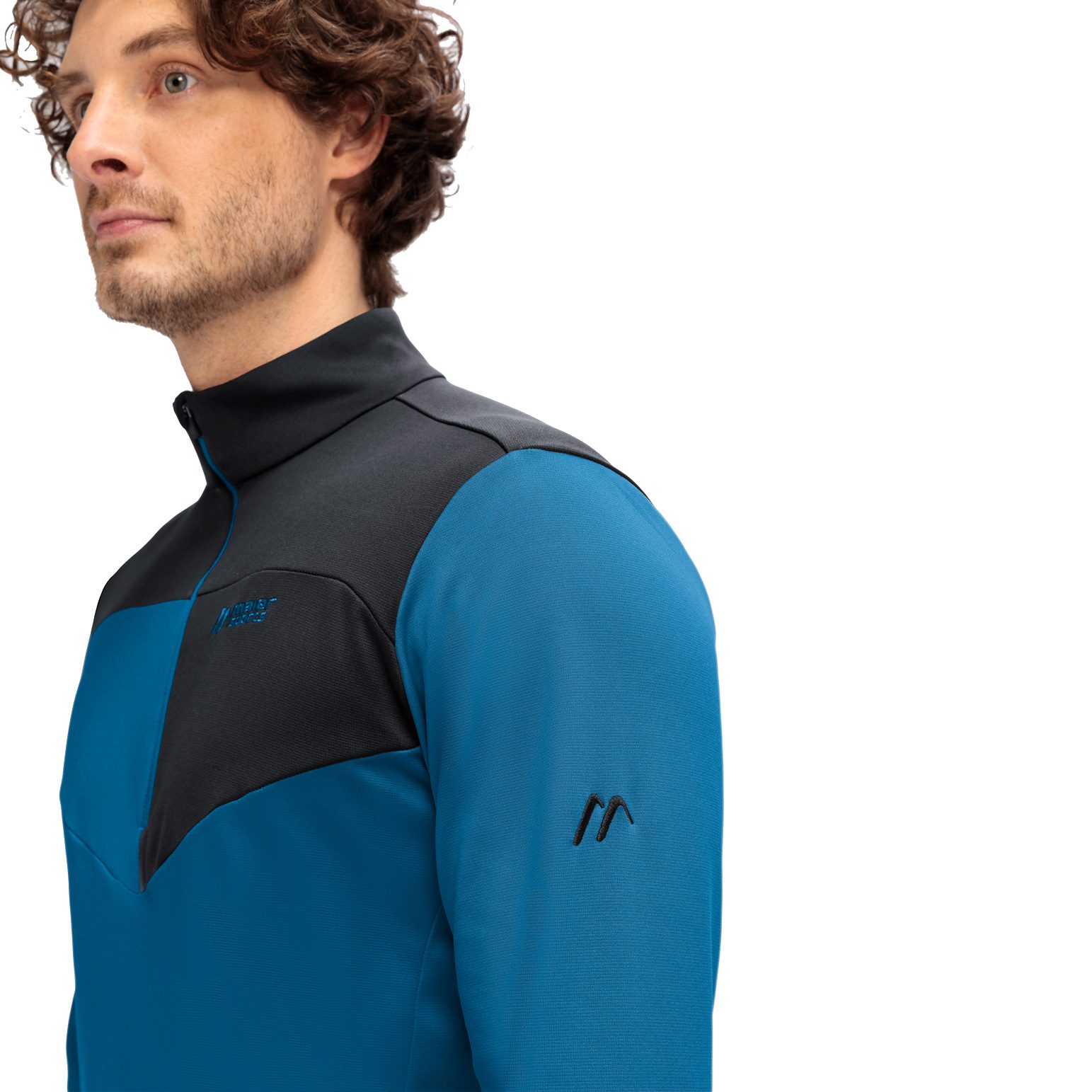 Maier Sports Felian Pullover Herren imperial blue