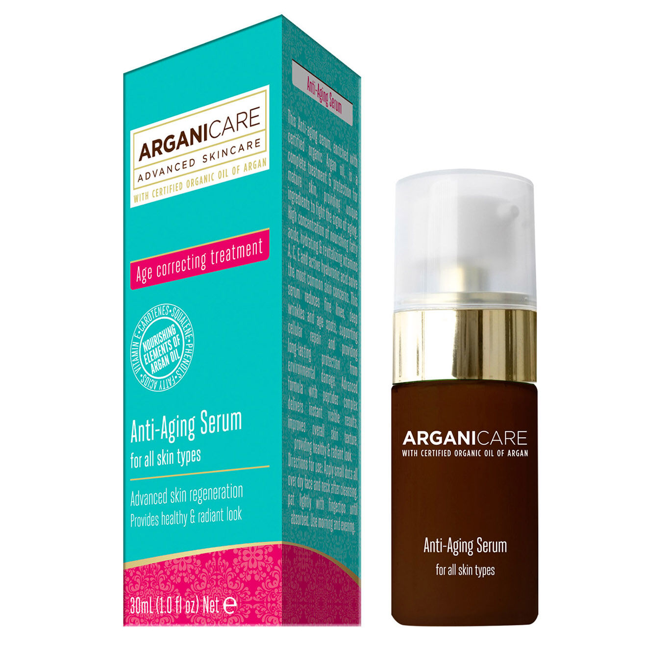 Arganicare Sérum anti-âge peaux matures - 30 ml
