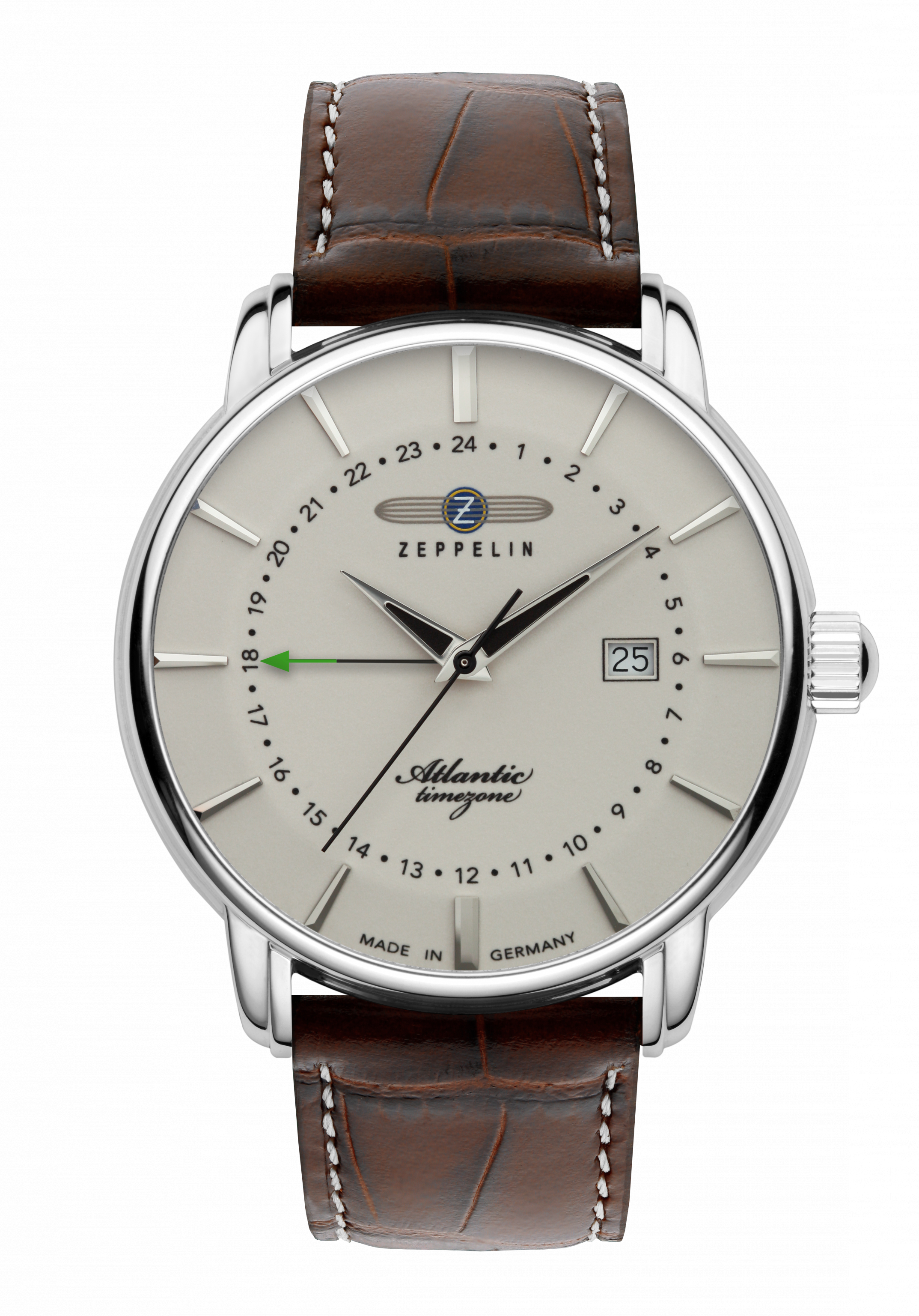 Zeppelin Herrenuhr Atlantic Beige 8442-5