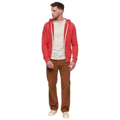 Sweatshirt zippé à capuche homme Essential Logo Zip Hoodie Ub SUPERDRY