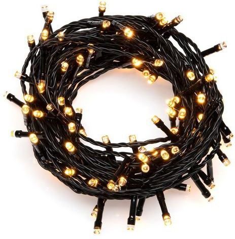 Lichtnet - Barnsteenkleurig - 32 Diodes - IP44 - Voor Binnen en Buiten