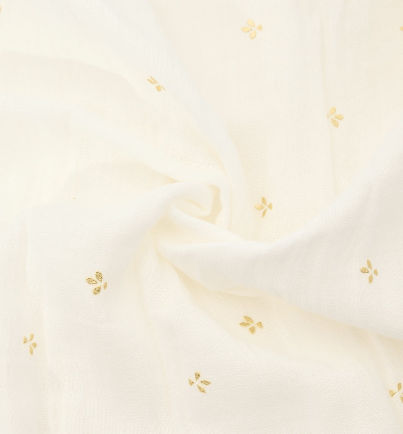 Coupon de 2 m en gaze de coton - Ecru
