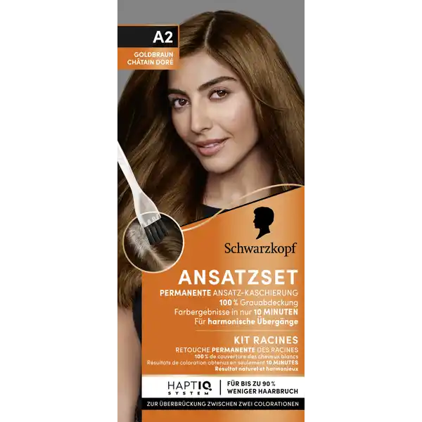 Ansatzset A2 Goldbraun