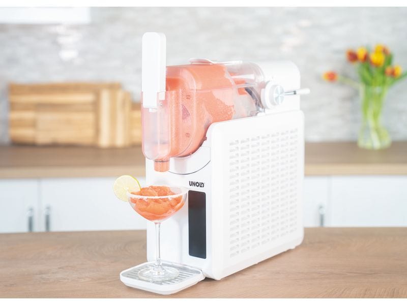 Unold Slush Ice Maschine Susi 2 l, Weiss Professionelle Slush-Maschine