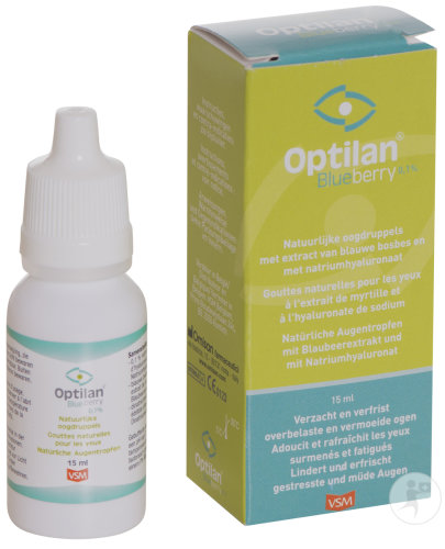 Optilan Blueberry 0,1% Gouttes Oculaires 15ml
