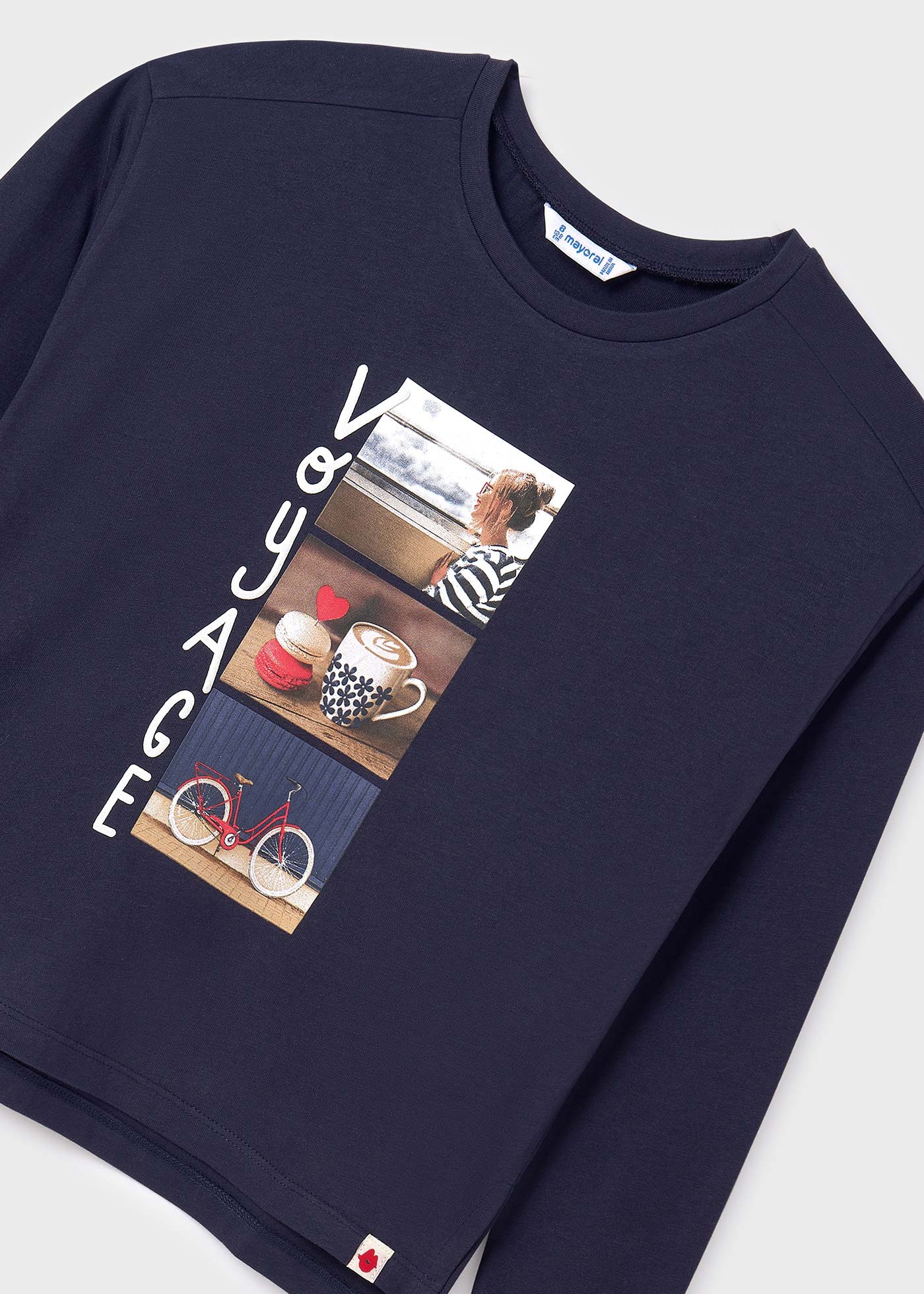 Camiseta estampada Better Cotton para meninas