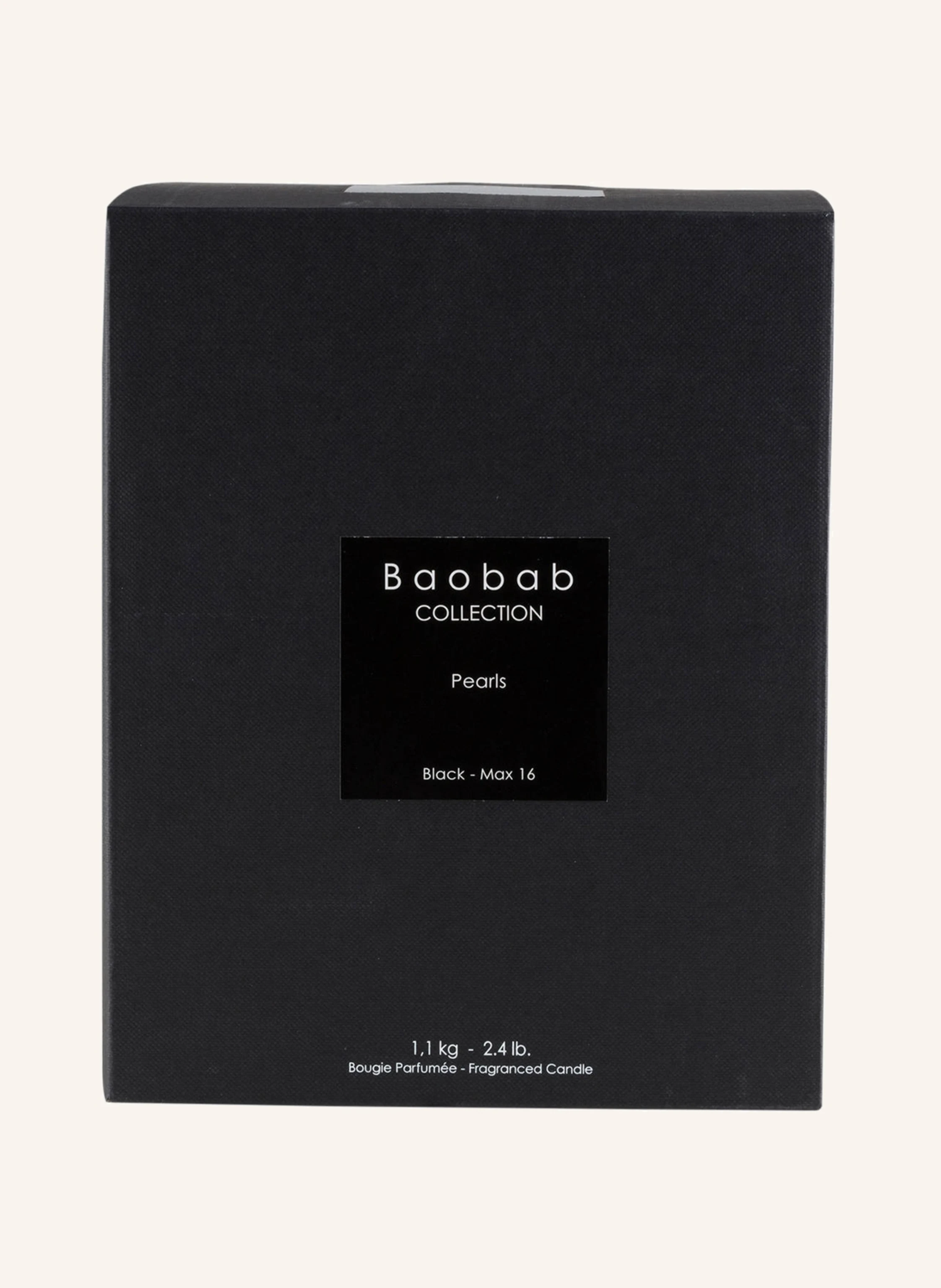 Baobab COLLECTION Duftkerze BLACK PEARLS
