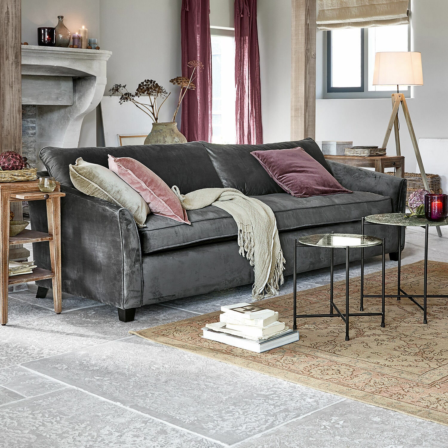 Sofa Lavenham grau