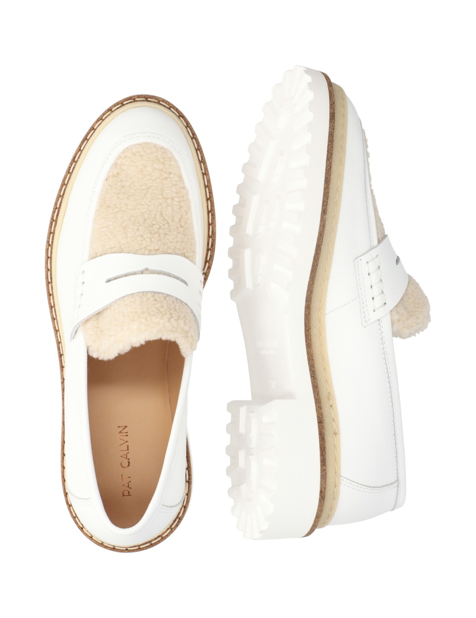 Glattleder Slipper