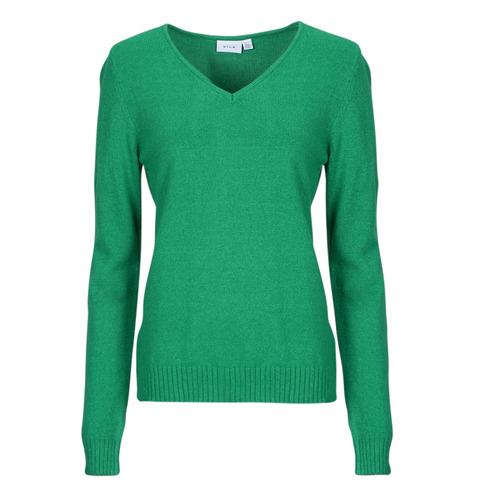 Vila - VIRIL V NECK - Vert