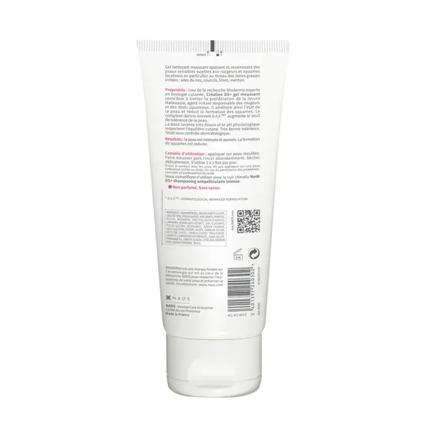 Bioderma Créaline DS+ Gel Espumante Suavizante e Purificante para Pele Sensível 200ml