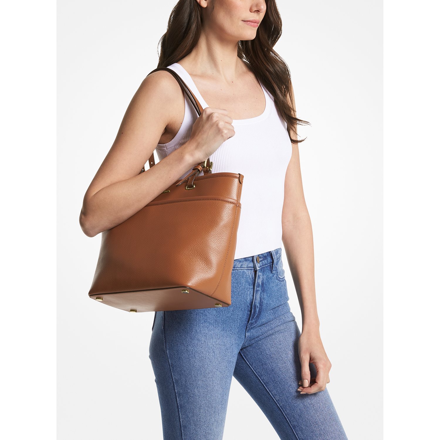 Michael Kors Winston MD Tz Pocket Tote luggage