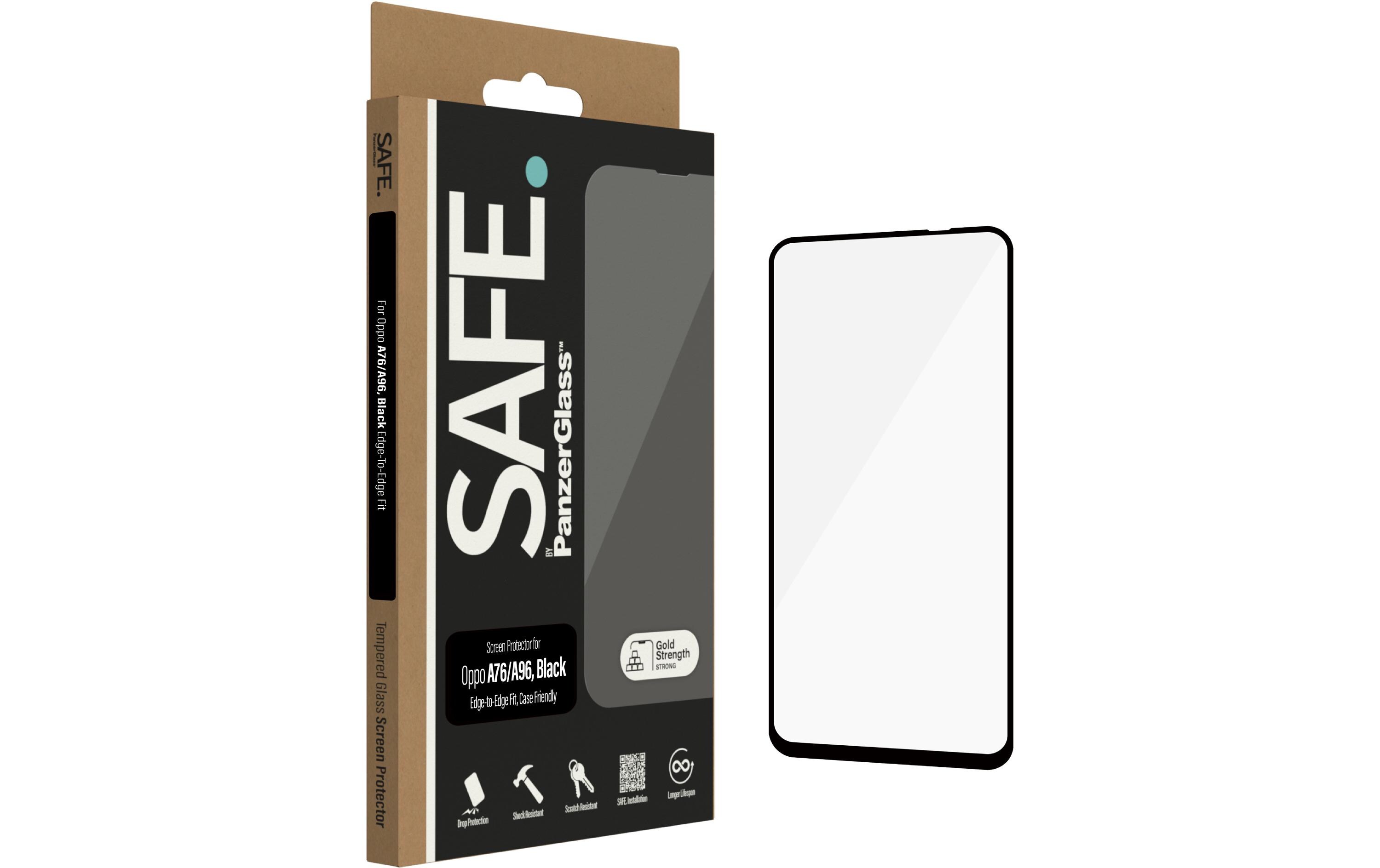 Displayschutz Case Friendly OPPO A76/96Display-Schutzfolie für das Oppo A76/A96