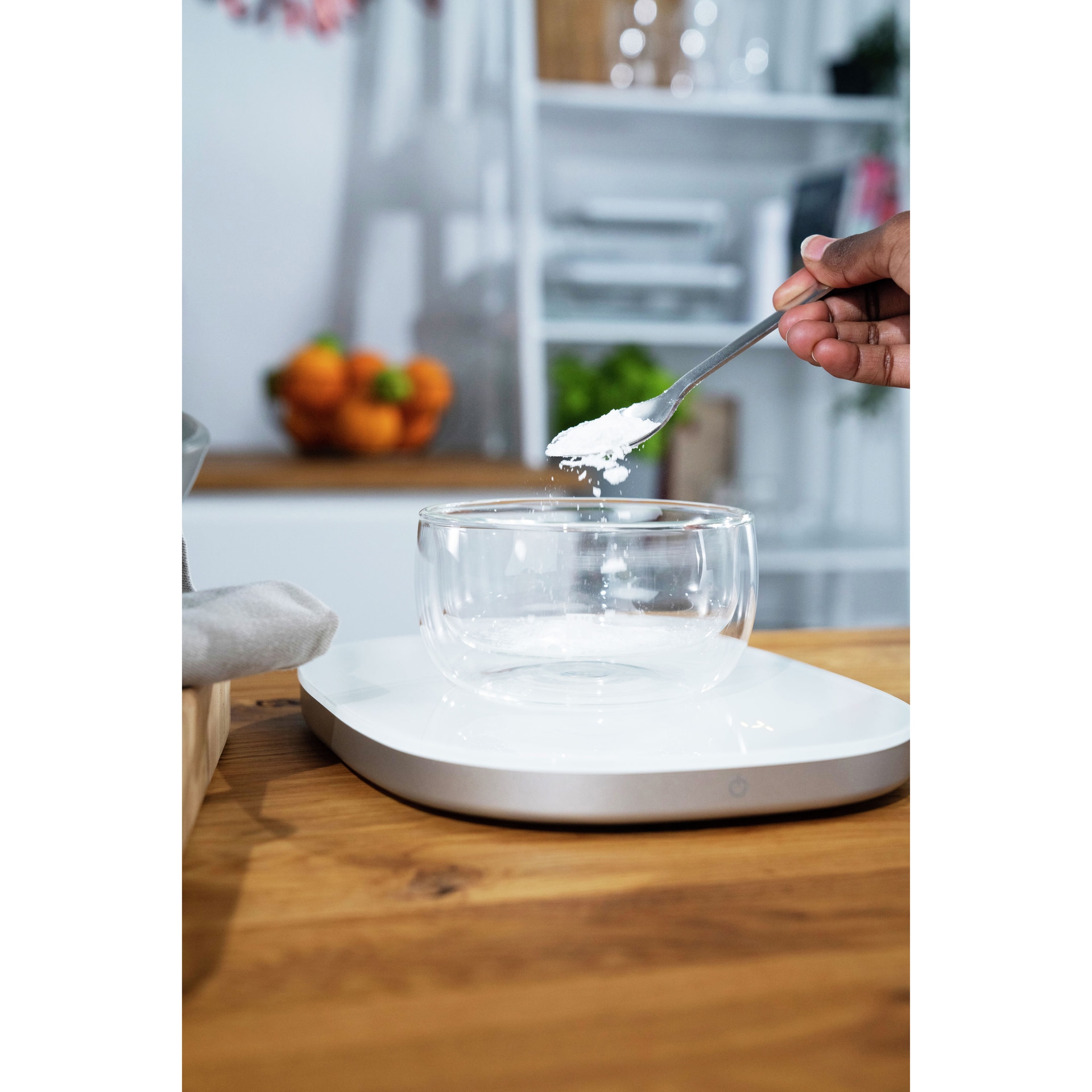 ZWILLING Digitale Küchenwaage ENFINIGY weiß/silberfarbig
