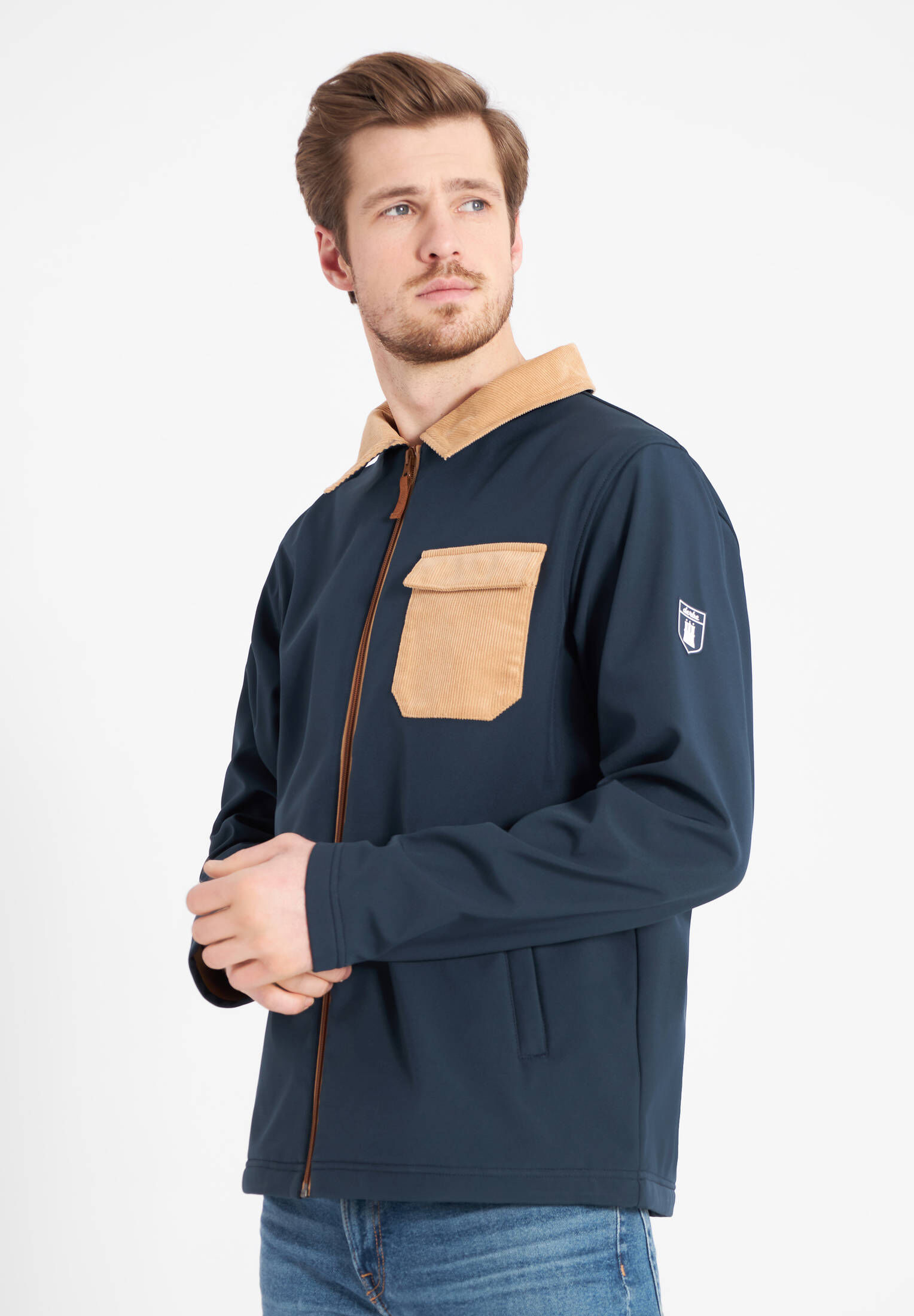 Derbe| Herren Softshelljacke Kartby