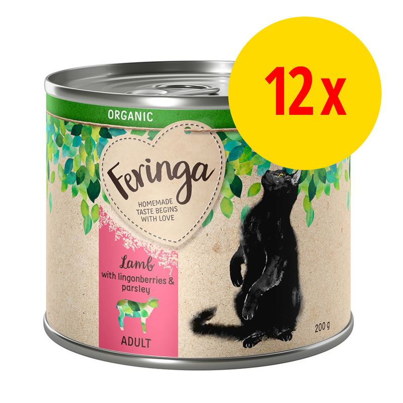 Lot Feringa Organic bio Adult 12 x 200 g