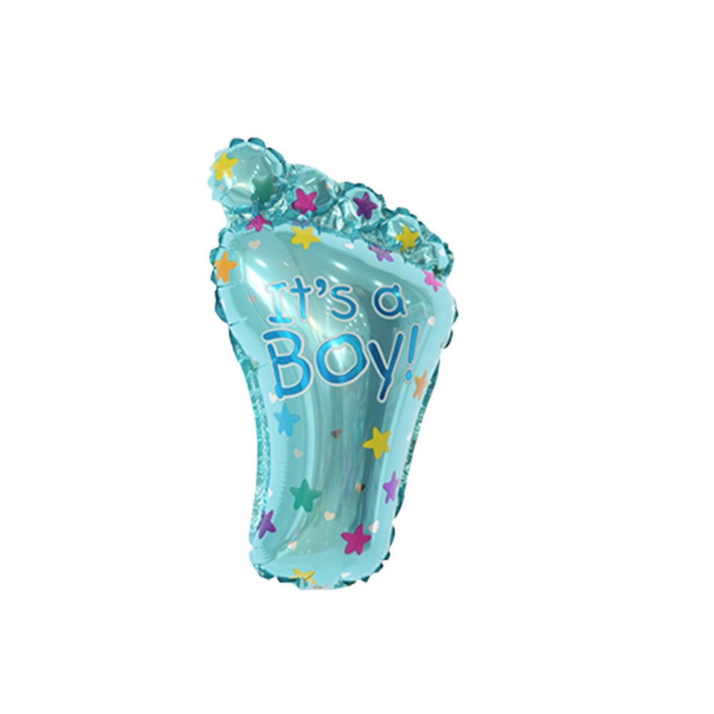 (5-tlg. Set) Party Ballons Folien Luftballons Deko für Baby Shower / Geburt - Baby Boy