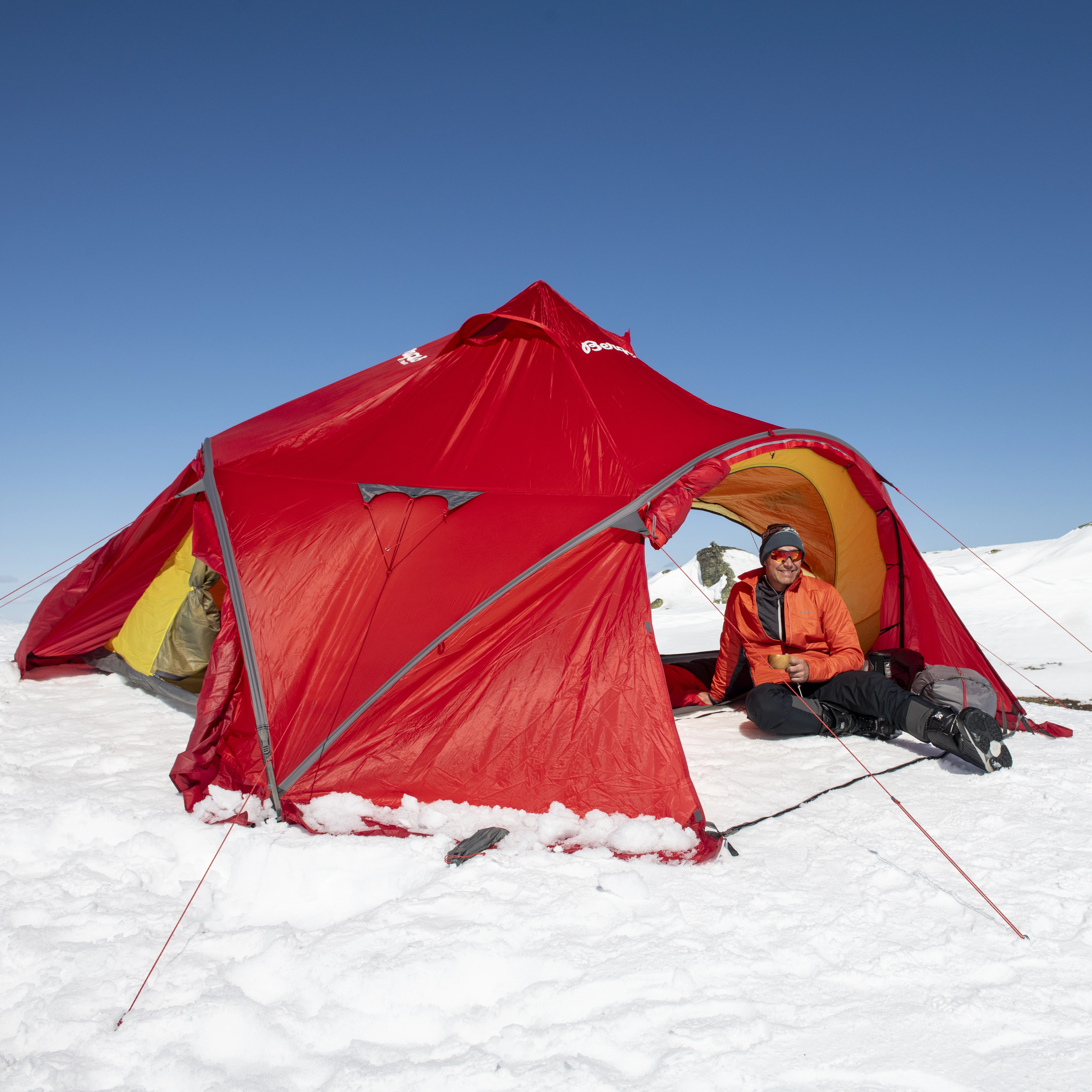 Wiglo®LT v.2 6-Persons Tent Red