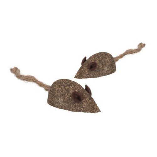 Rato de brinquedo com catnip para gatos, várias cores
