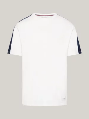 Camiseta TH Established Logo Tape Lounge