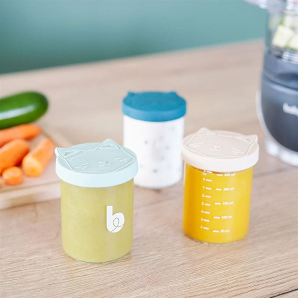 ISY Glasbøtter - 6x 250ml + 3x 120ml