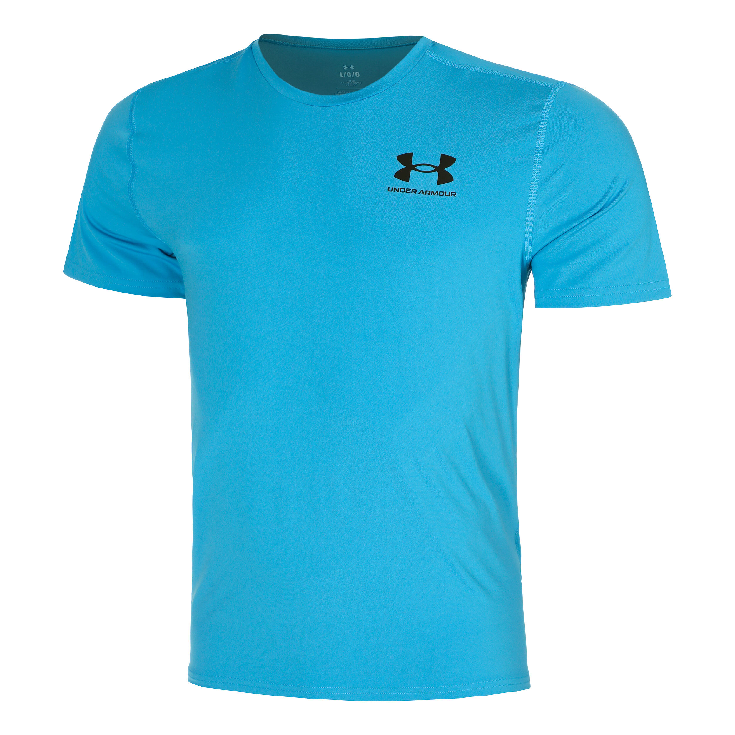 Under Armour Heatgear Fitted T-shirt Hommes - Bleu