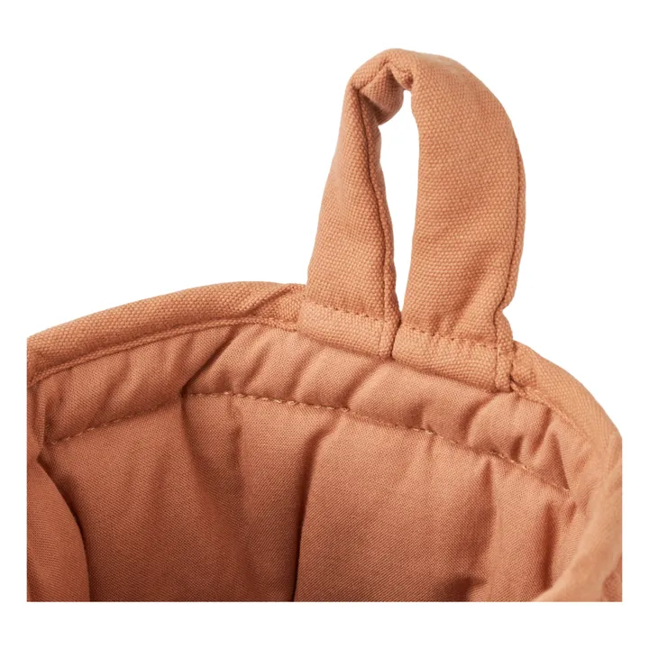 Liewood Panier de rangement en coton bio Faye | Rose pâle