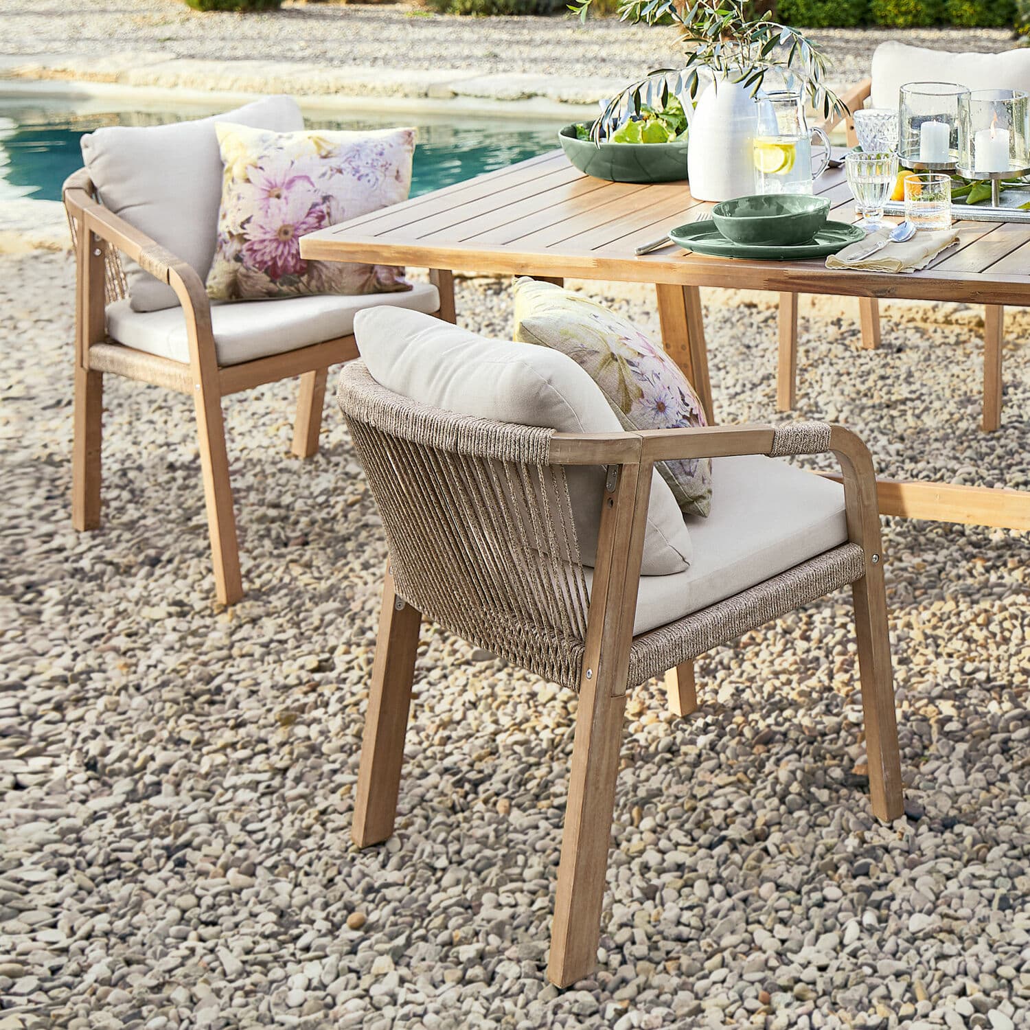 Stuhl 2er Set FSC®-100% Kennedy braun